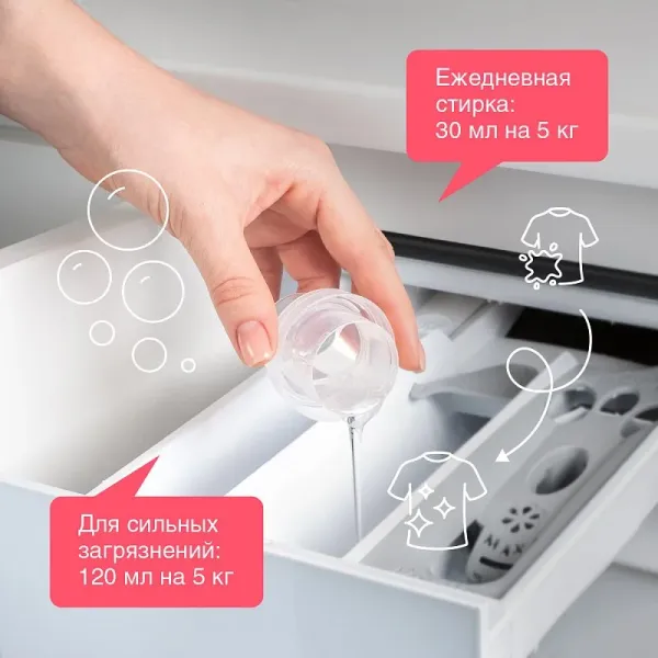 Гель для стирки спортивной одежды, 0,75л