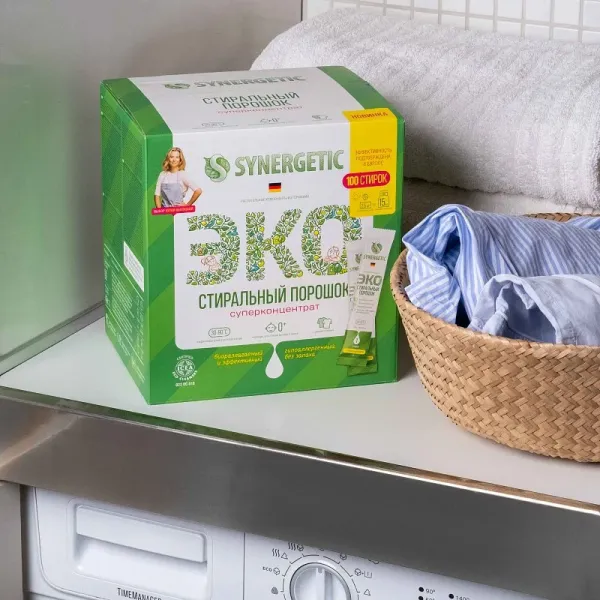 Стиральный порошок в стиках, 100 стирок