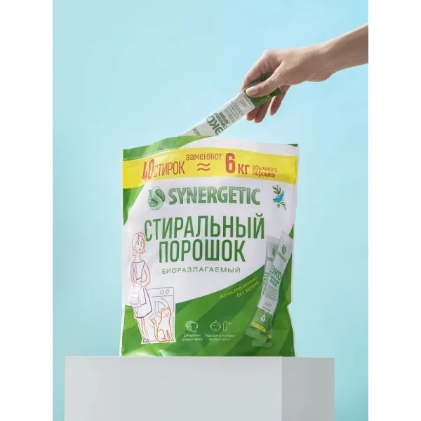 Стиральный порошок в стиках, 40 стирок