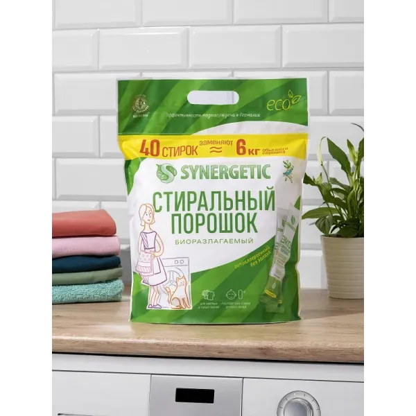 Стиральный порошок в стиках, 40 стирок