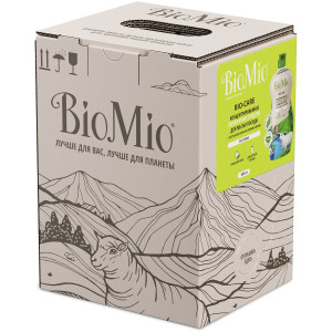 Эко средство для мытья посуды BioMio® BIO-CARE без запаха, экобокс, 3 л