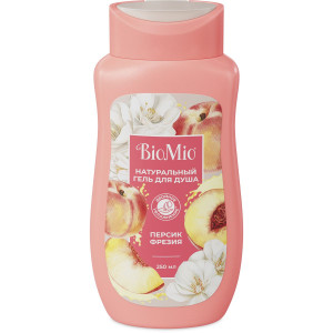 Натуральный гель для душа BioMio® BIO SHOWER GEL с маслом персика, 250 мл