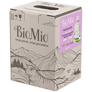Эко гель для стирки деликатных тканей BioMio® BIO-SENSITIVE, экобокс, 3 л