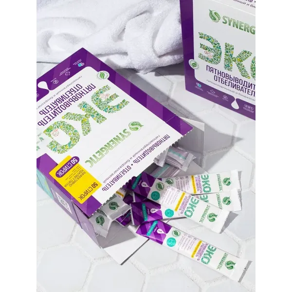 Пятновыводитель-отбеливатель в стиках, 50 стирок