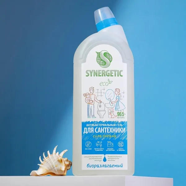Гель для сантехники «Сила океана», 1,5 л