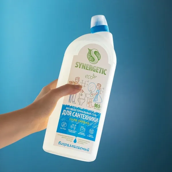 Гель для сантехники «Сила океана», 1,5 л