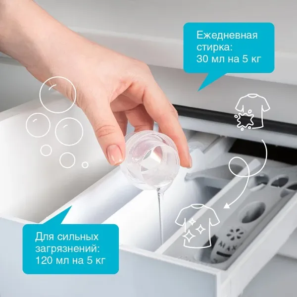 Гель для стирки деликатных тканей, 0,75л