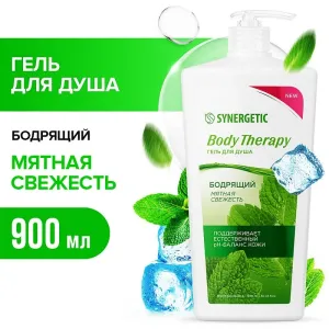 Гель для душа «Мятная свежесть» BODY THERAPY, 900мл