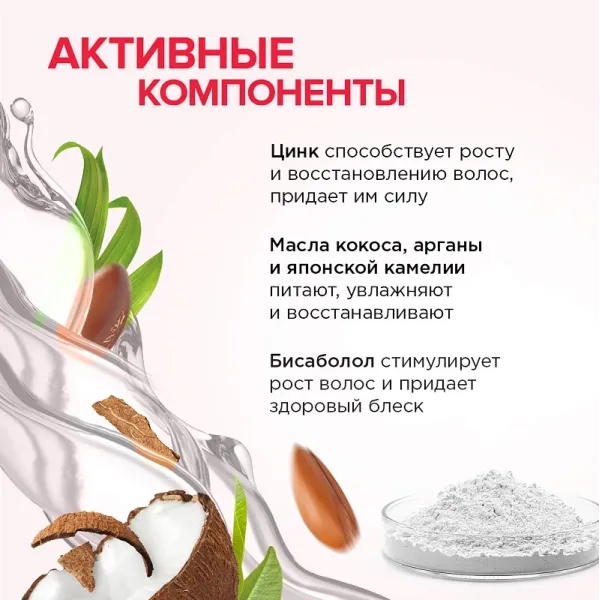 Шампунь «Укрепление и питание» HAIR THERAPY, 900мл