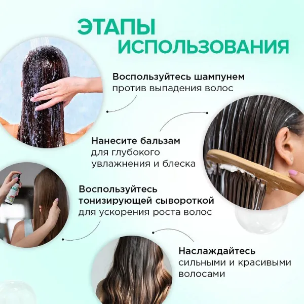Шампунь «Против выпадения волос» HAIR THERAPY, 900мл