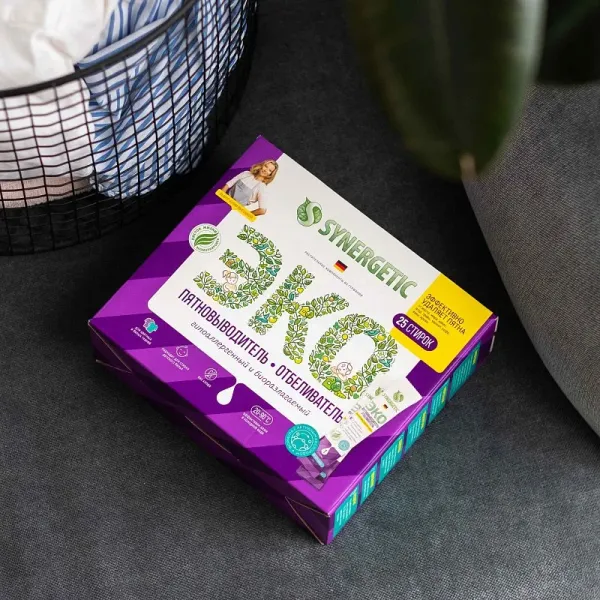 Пятновыводитель-отбеливатель в стиках, 25 стирок