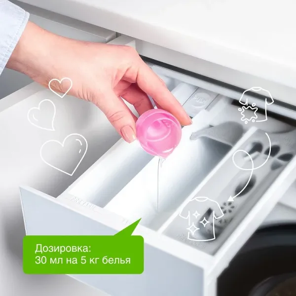 Кондиционер для белья «Миндальное молочко», 1л