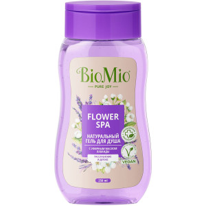 Гель для душа BioMio® BIO SHOWER GEL увлажняющий с эфирным маслом лаванды, 250 мл