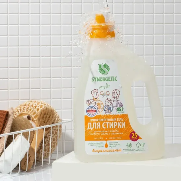 Гель для стирки деликатных тканей DELICATE, 1,5л